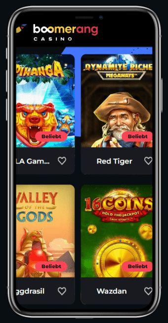 Boomerang Casino Mobile App