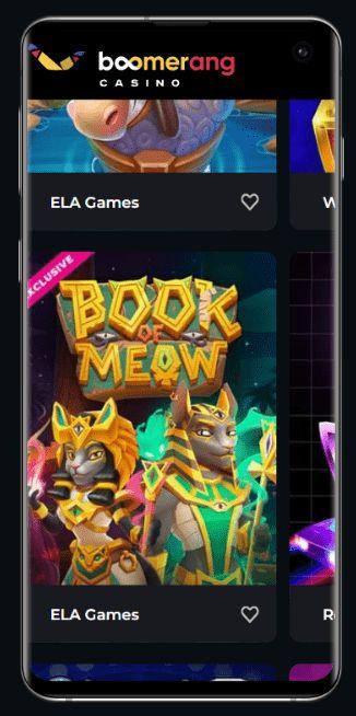 Boomerang Casino Mobile